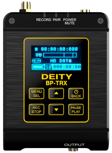 Deity RX LINX XLR, Connettori XLR, Audio