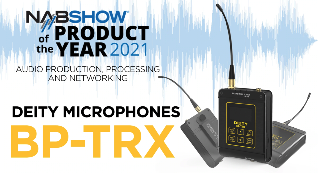 BP TRX is 2021 NAB s Product of the Year Best Wireless Microphone