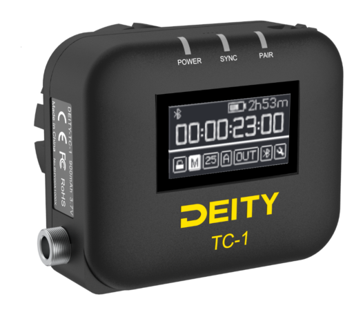 3D render of the Deity wireless timecode box