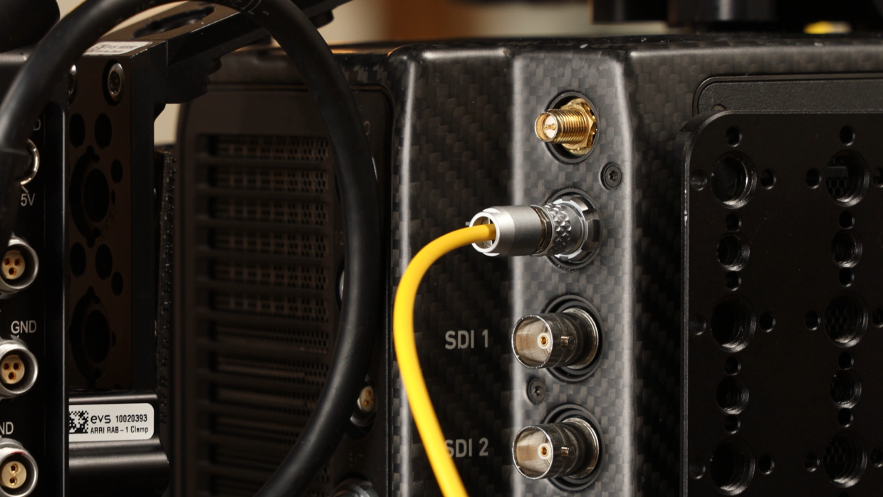 ARRI ALEXA Mini LF 5-Pin LEMO timecode connection