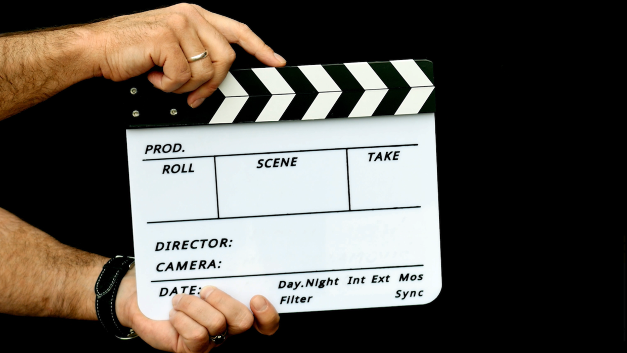 film production dummy slate