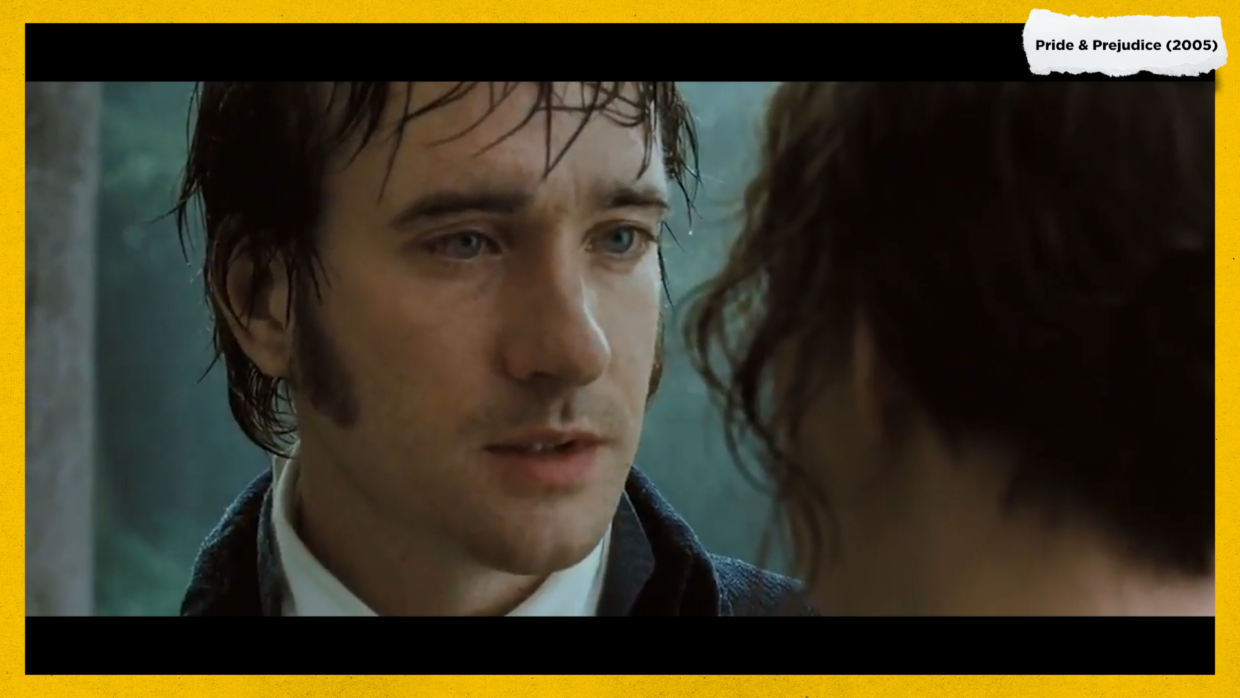 Joe Wright's Pride & Prejudice proposal scene