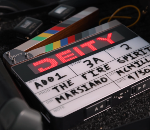 A perfect example of a filled out timecode slate. All fields are showing the correct information found on a film slate used in the movie industry