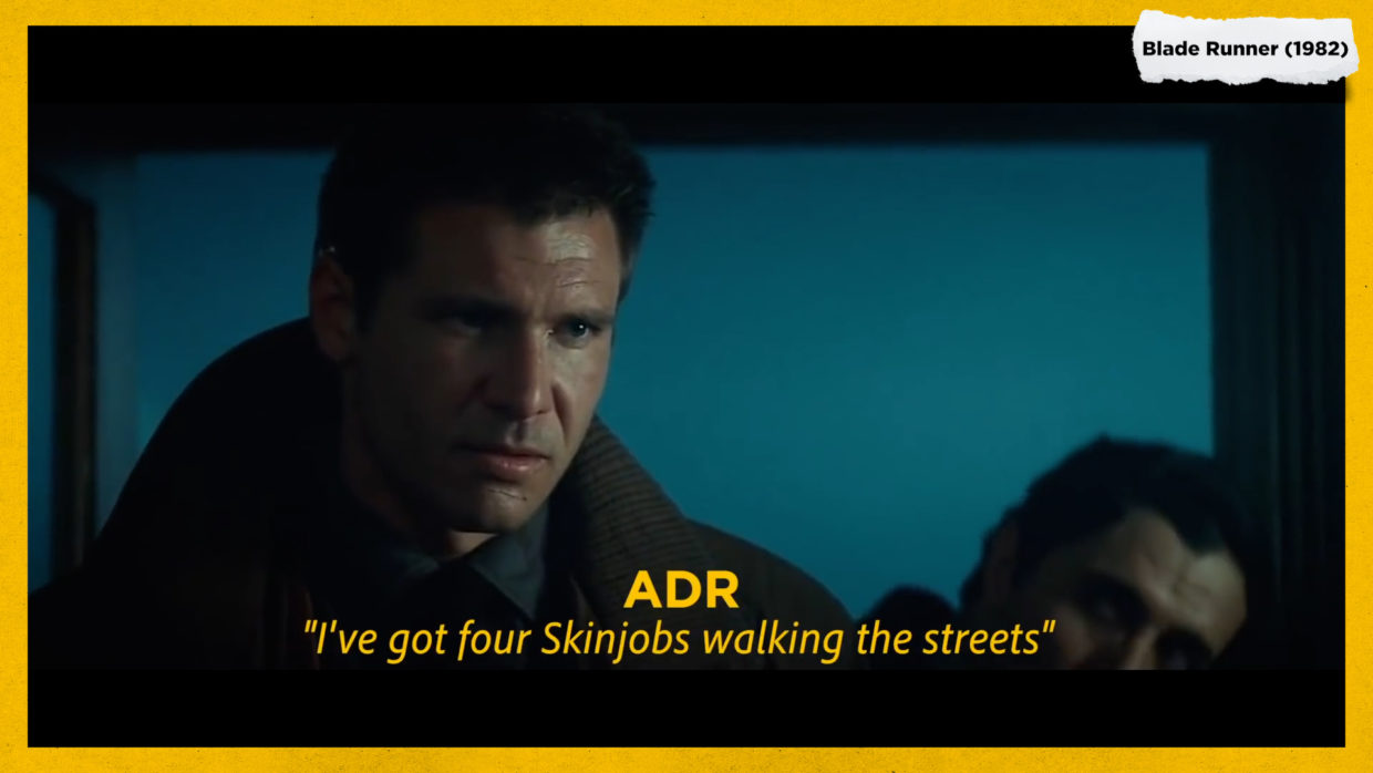 Blade runner ADR example