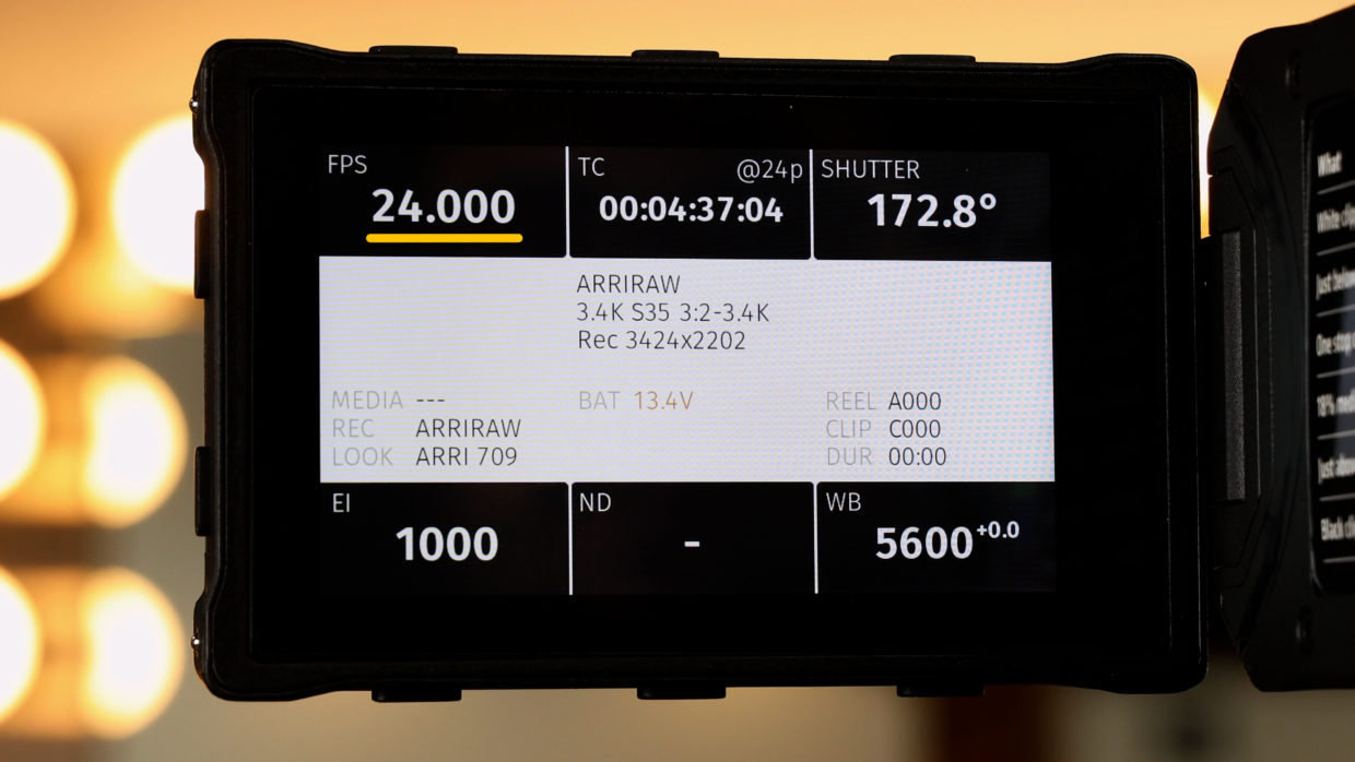 Arri mini LF receiving timecode for Deity TC-1