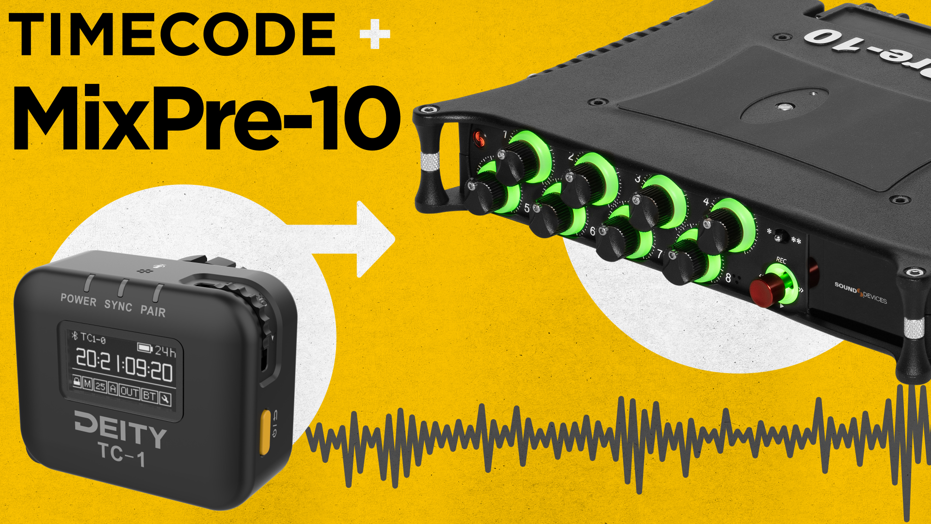 How To Set Up Timecode On The Sound Devices MixPre10