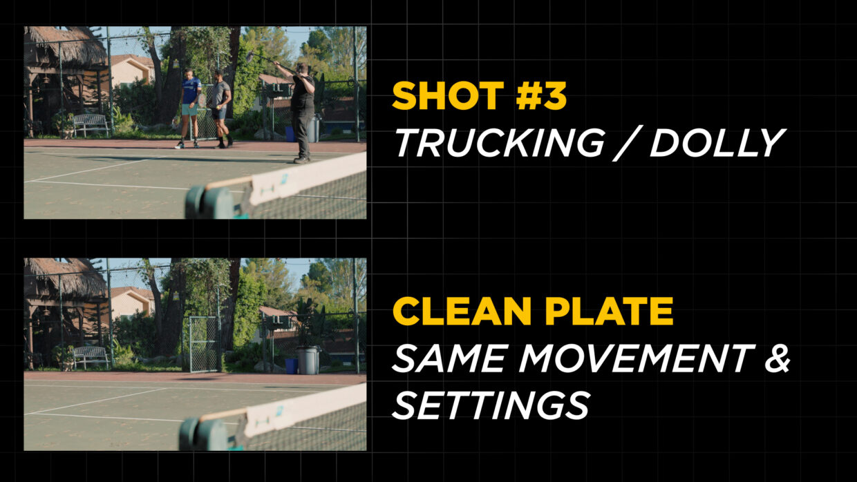 Clean plate example for After Effects