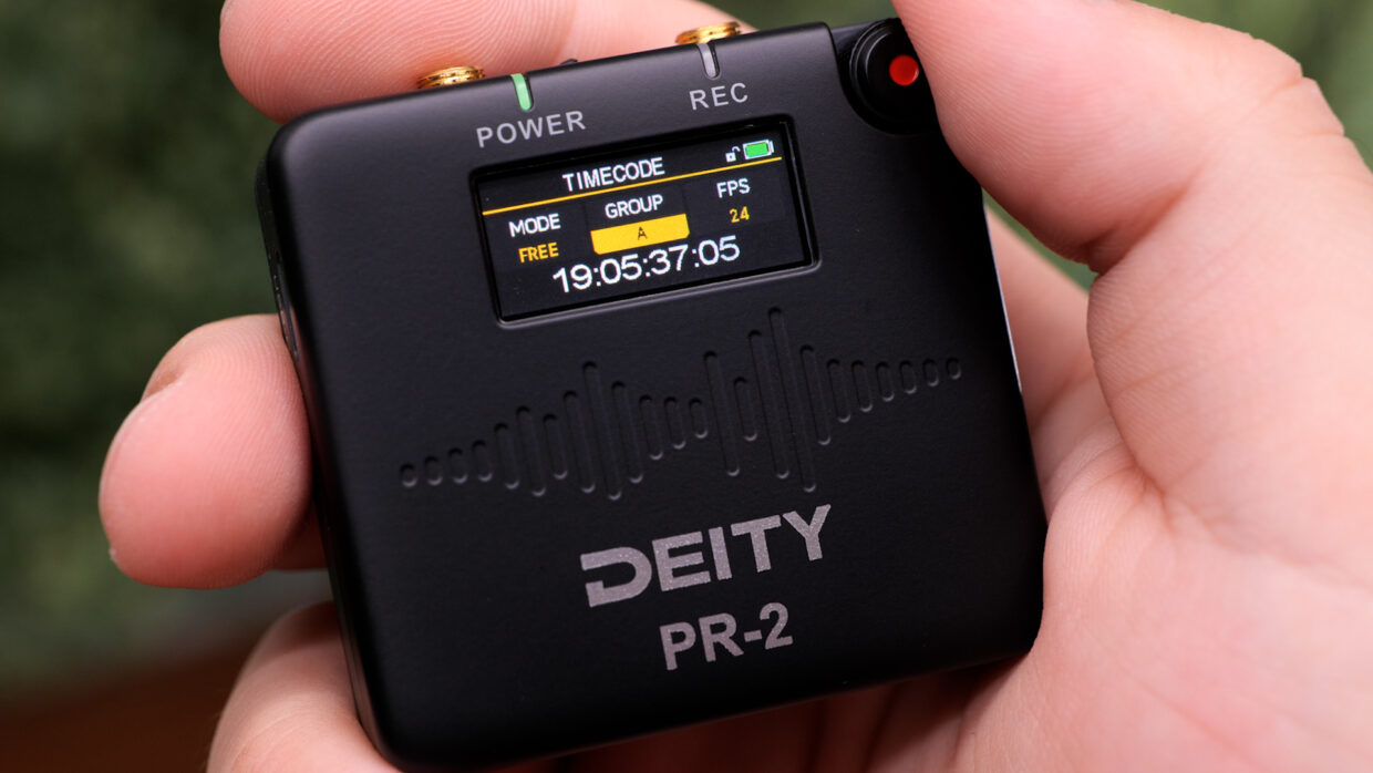 Deity PR-2 timecode menu