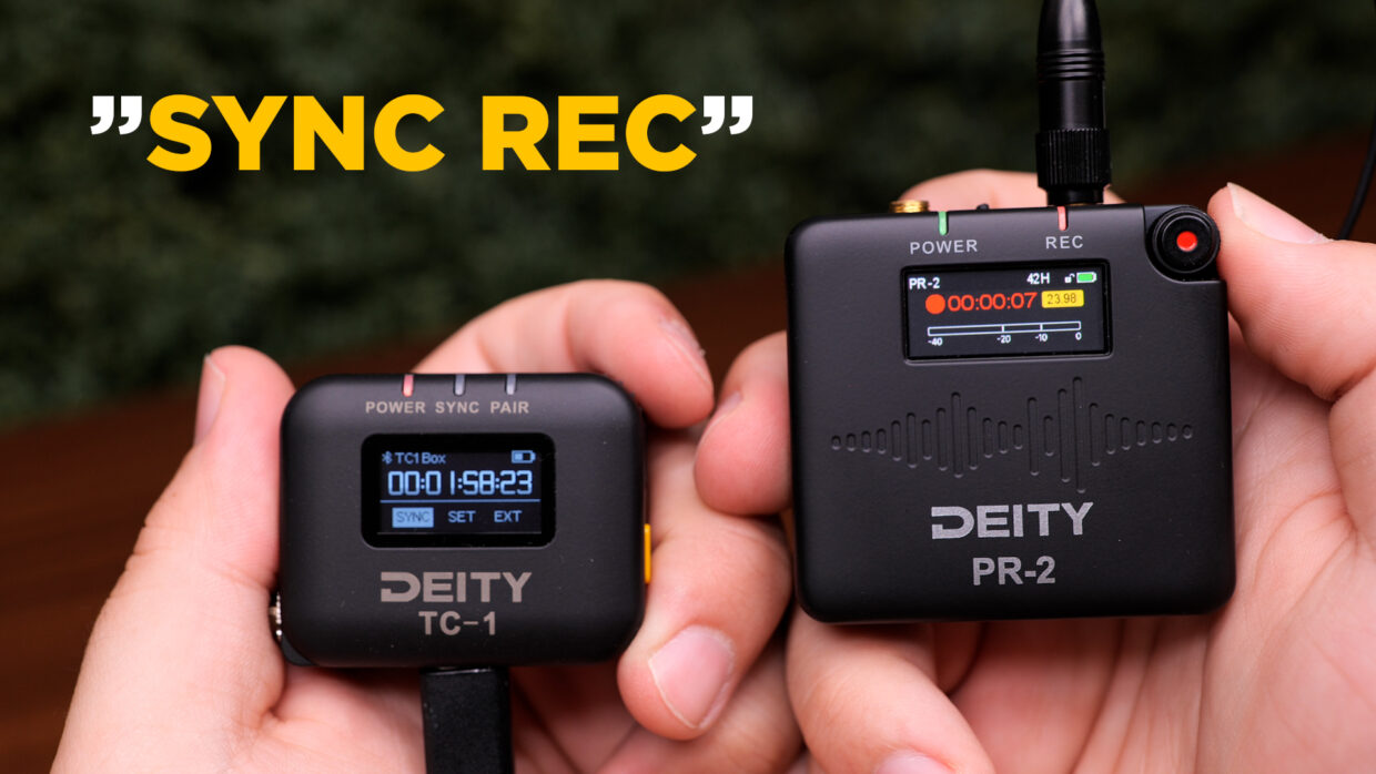 Deity PR-2 Sync Record Menu