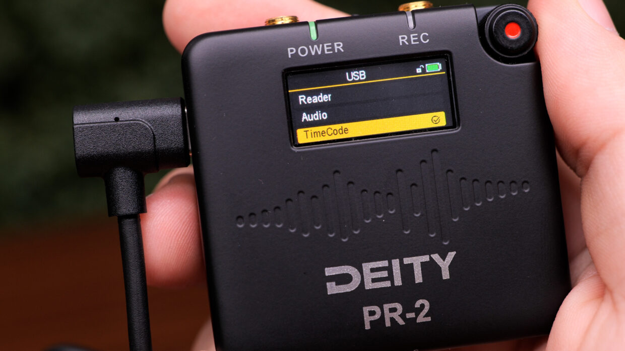 Deity PR-2 3.5mm USB-C output settings