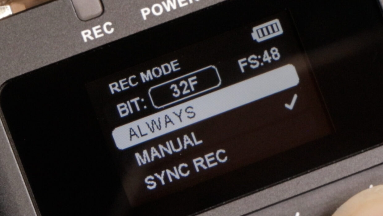 Deity DLTX record modes