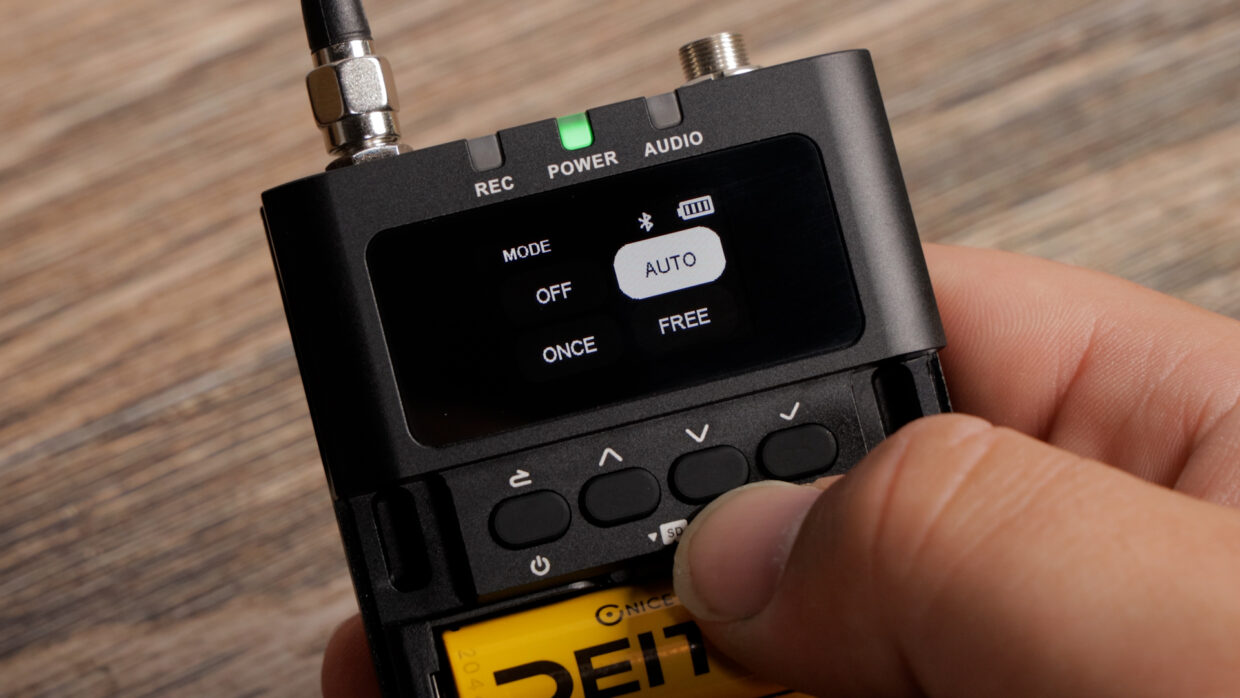 Deity DLTX timecode modes