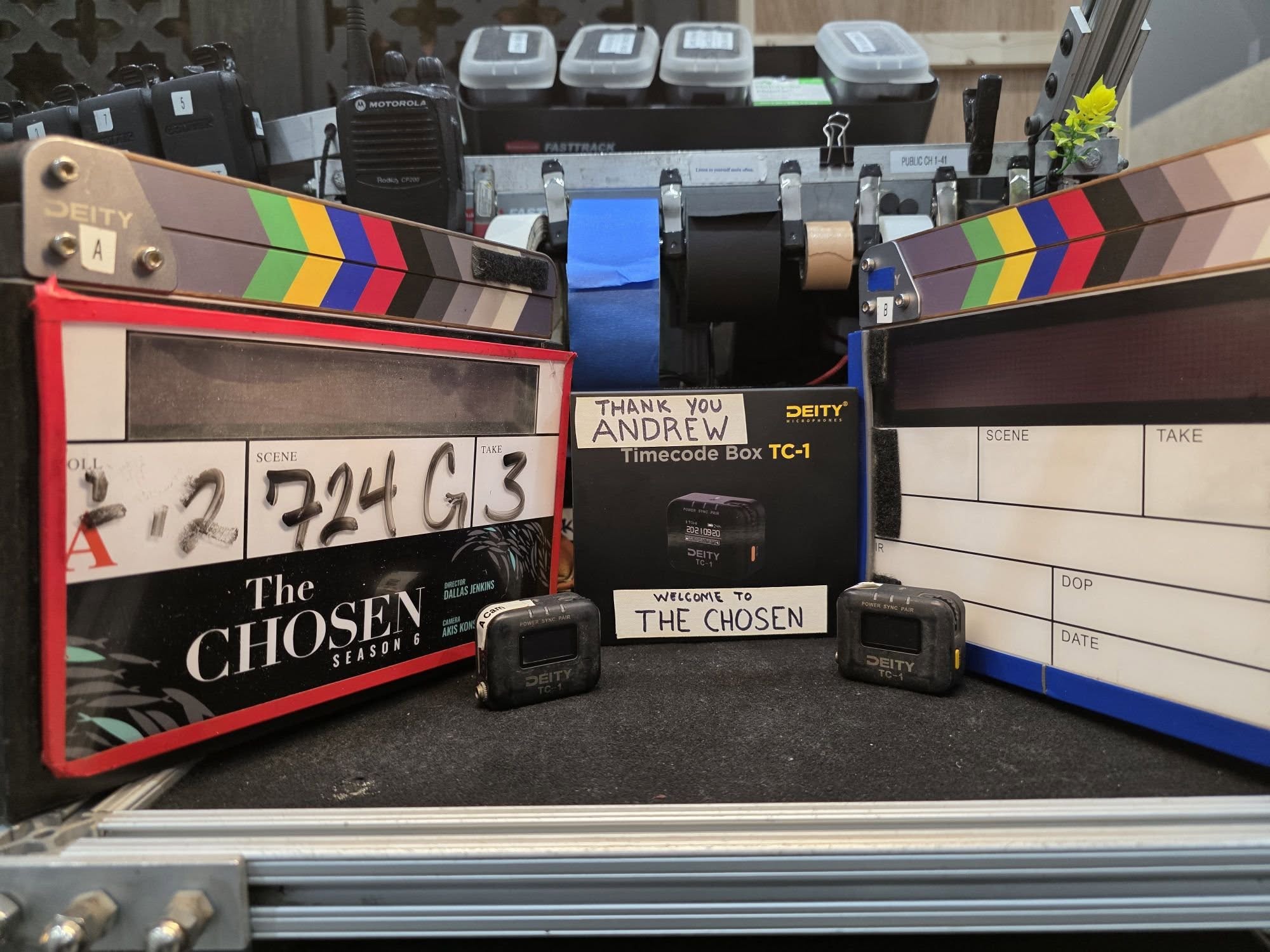 Timecode slate