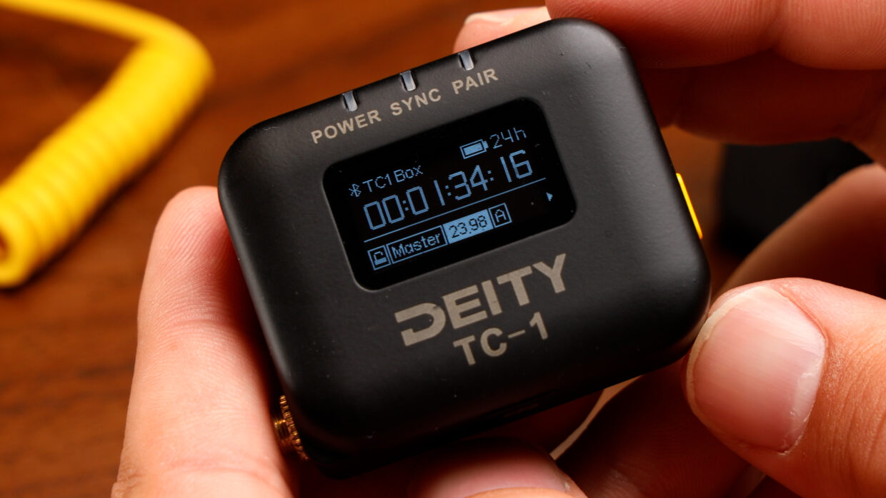 Deity TC-1 selecting frame rate