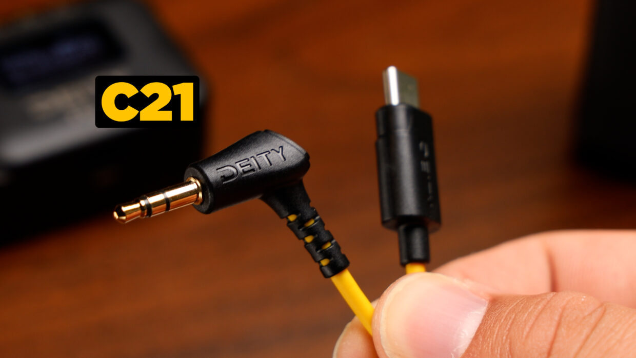 Deity C21 cable being use on XTRA Muse